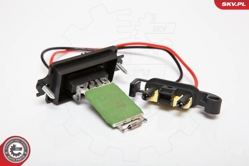 Resistor, interior blower